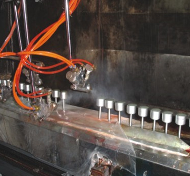 地轨固定枪喷油线